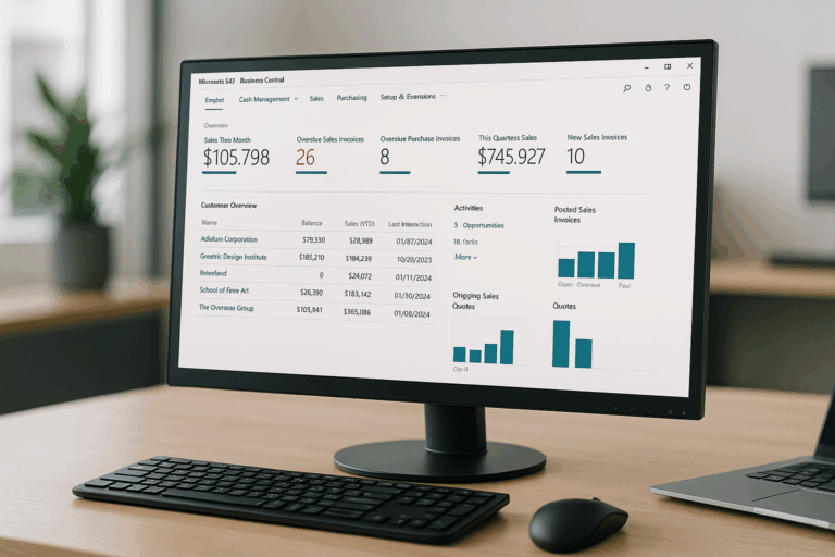 Reducing Data Silos Using Microsoft Business Central