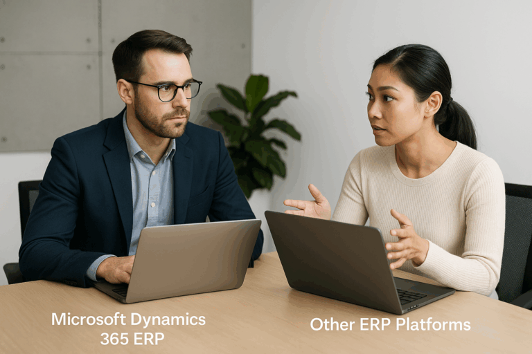 Microsoft Dynamics 365 ERP vs Other ERP Platforms